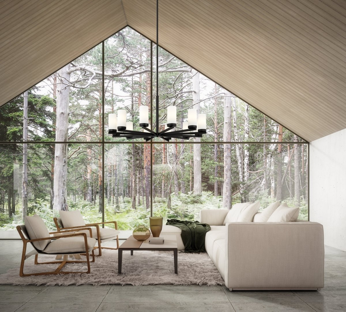 Lustre Danica - Or moderne 39" by Z-Lite | Luminaires & cie