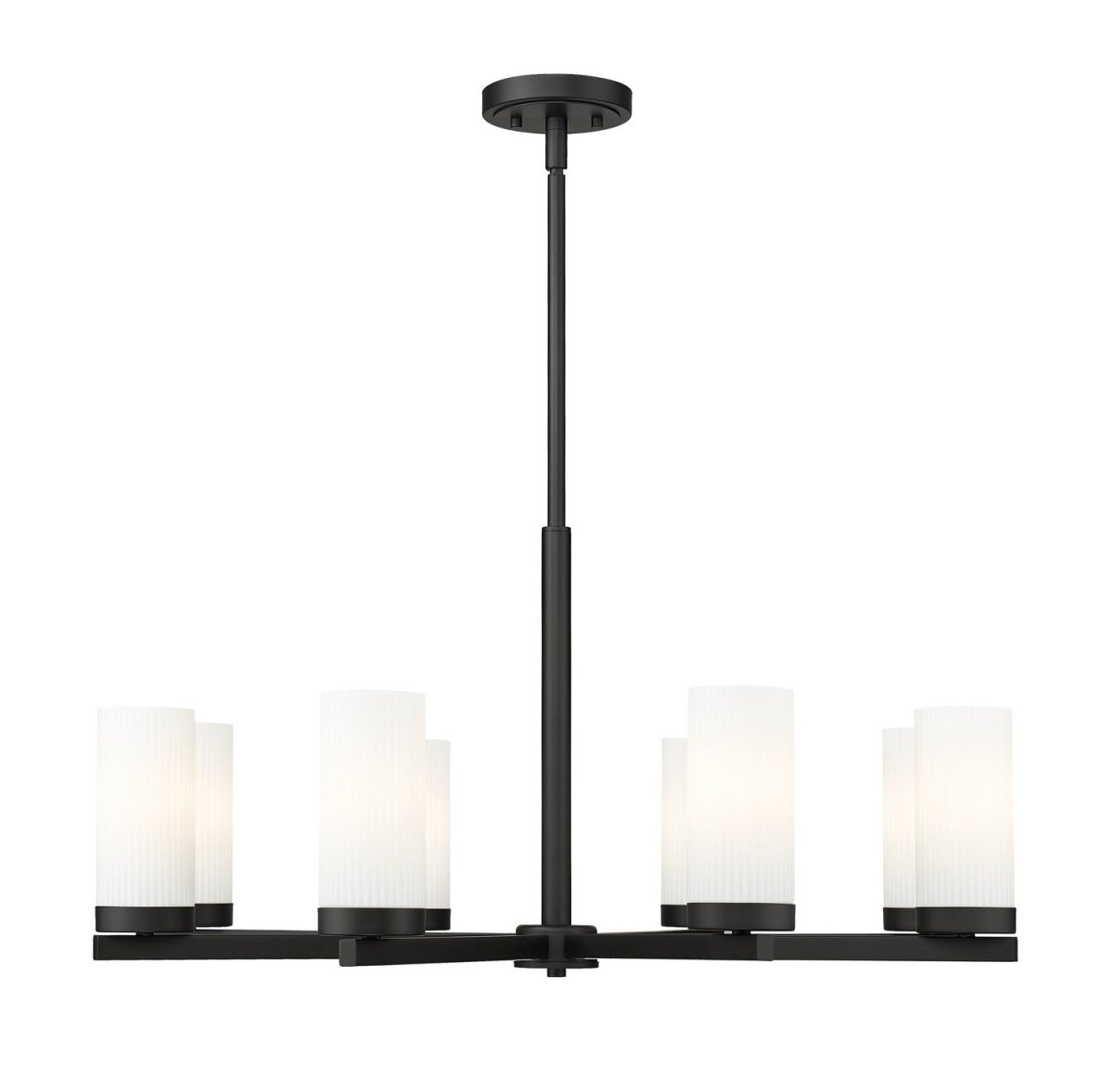 Lustre Danica - Noir mat 31 1/2" by Z-Lite | Luminaires & cie