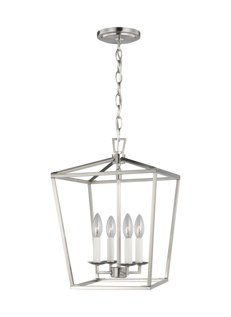 Lustre Dianna - Nickel brossé 12 1/2" by Visual Comfort Studio | Luminaires & cie