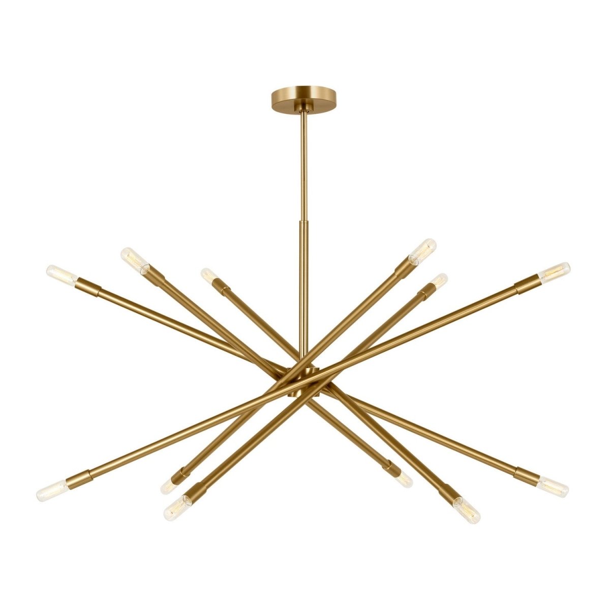 Lustre Eastyn - Laiton bruni 36 7/8" by Visual Comfort Studio | Luminaires & cie
