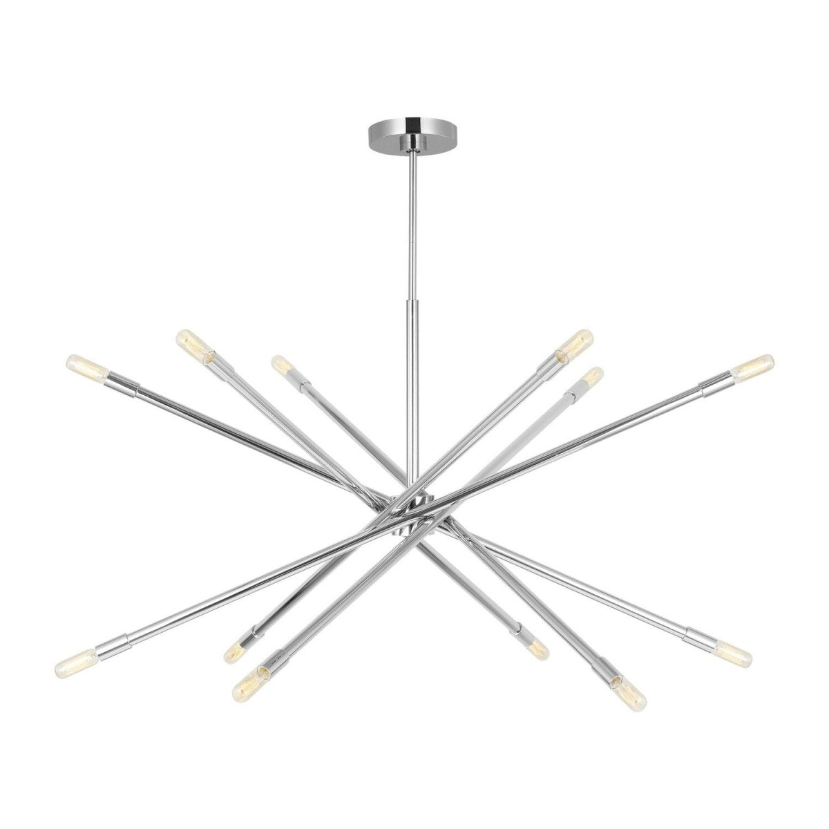 Lustre Eastyn - Nickel poli 36 7/8" by Visual Comfort Studio | Luminaires & cie