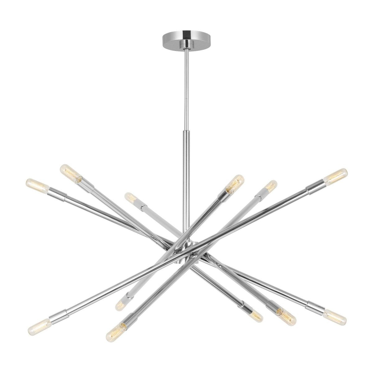 Lustre Eastyn - Nickel poli 29 3/4" by Visual Comfort Studio | Luminaires & cie