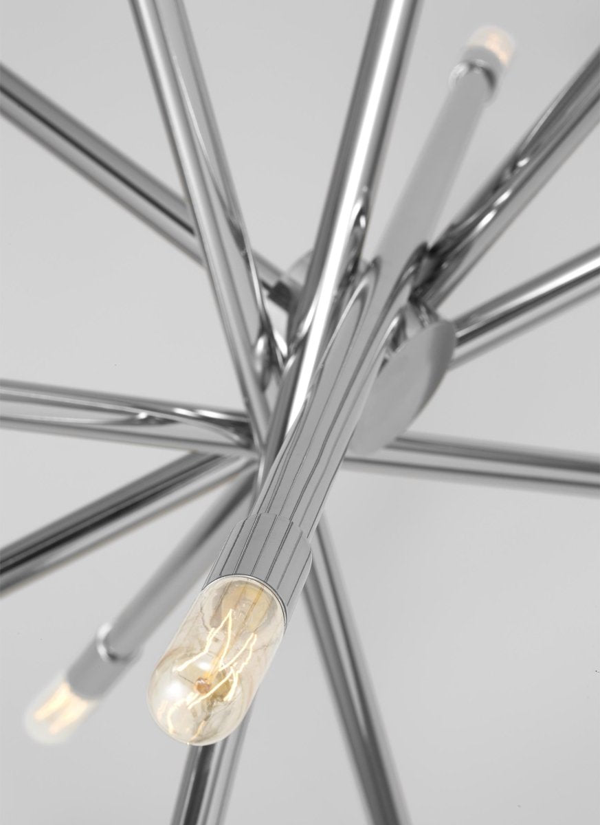 Lustre Eastyn - Nickel poli 22 1/2" by Visual Comfort Studio | Luminaires & cie