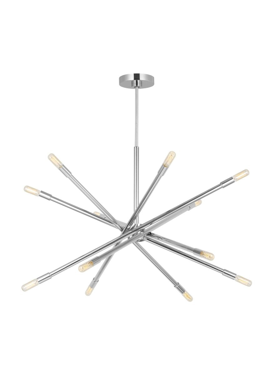 Lustre Eastyn - Nickel poli 22 1/2" by Visual Comfort Studio | Luminaires & cie