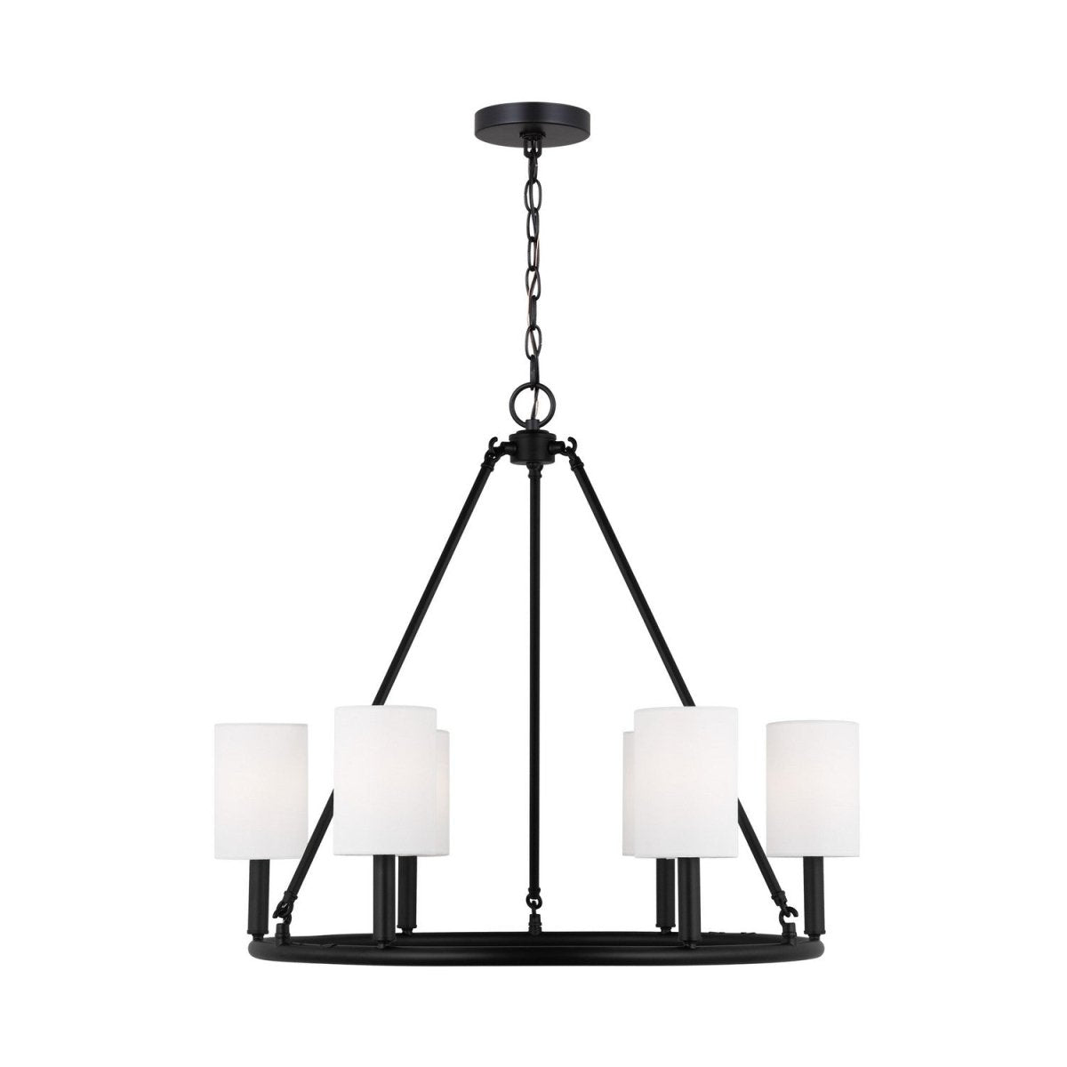 Lustre Egmont - Noir minuit 28" by Visual Comfort Studio | Luminaires & cie