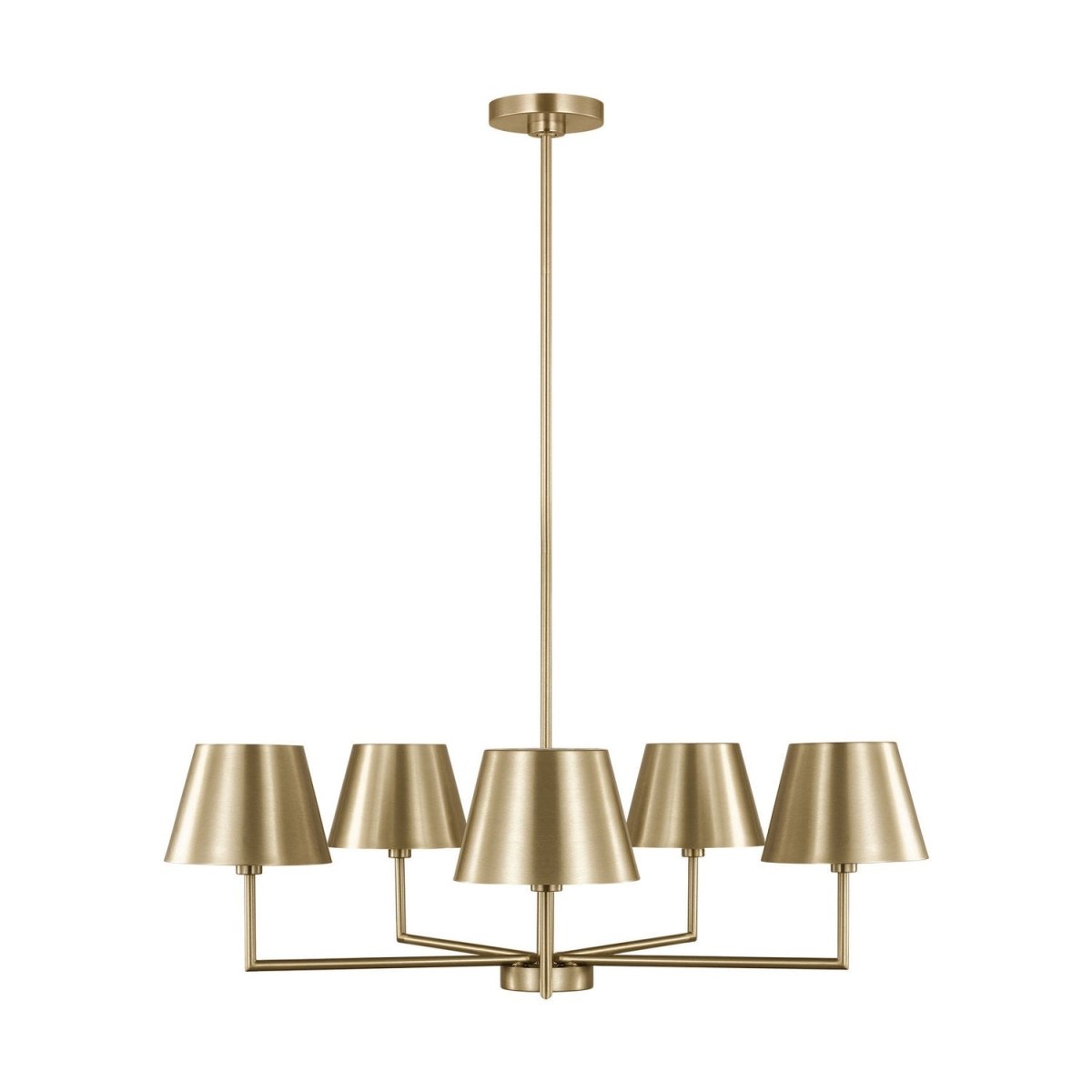 Lustre Ender - Laiton satiné by Visual Comfort Studio | Luminaires & cie