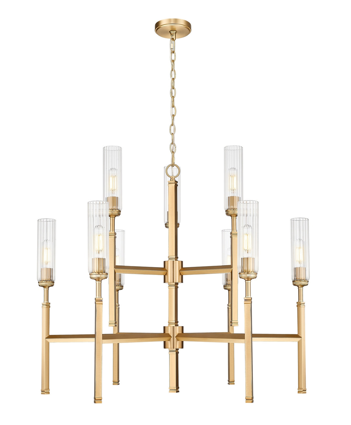 Lustre Esme Or moderne, nombre ampoules 9 – Z-Lite