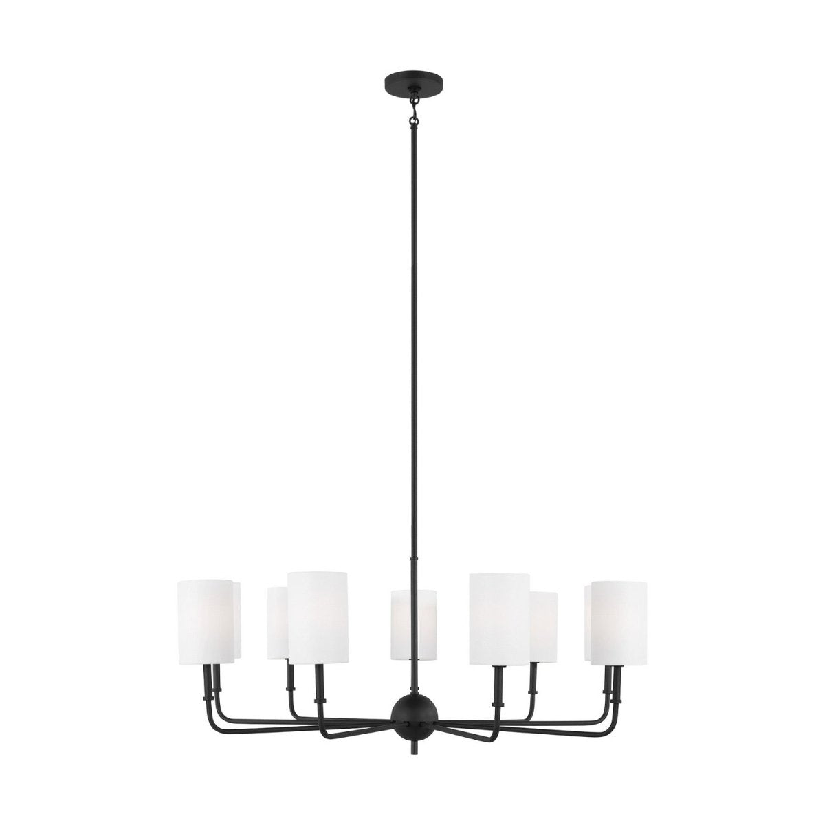 Lustre Foxdale - Noir minuit 36" by Visual Comfort Studio | Luminaires & cie