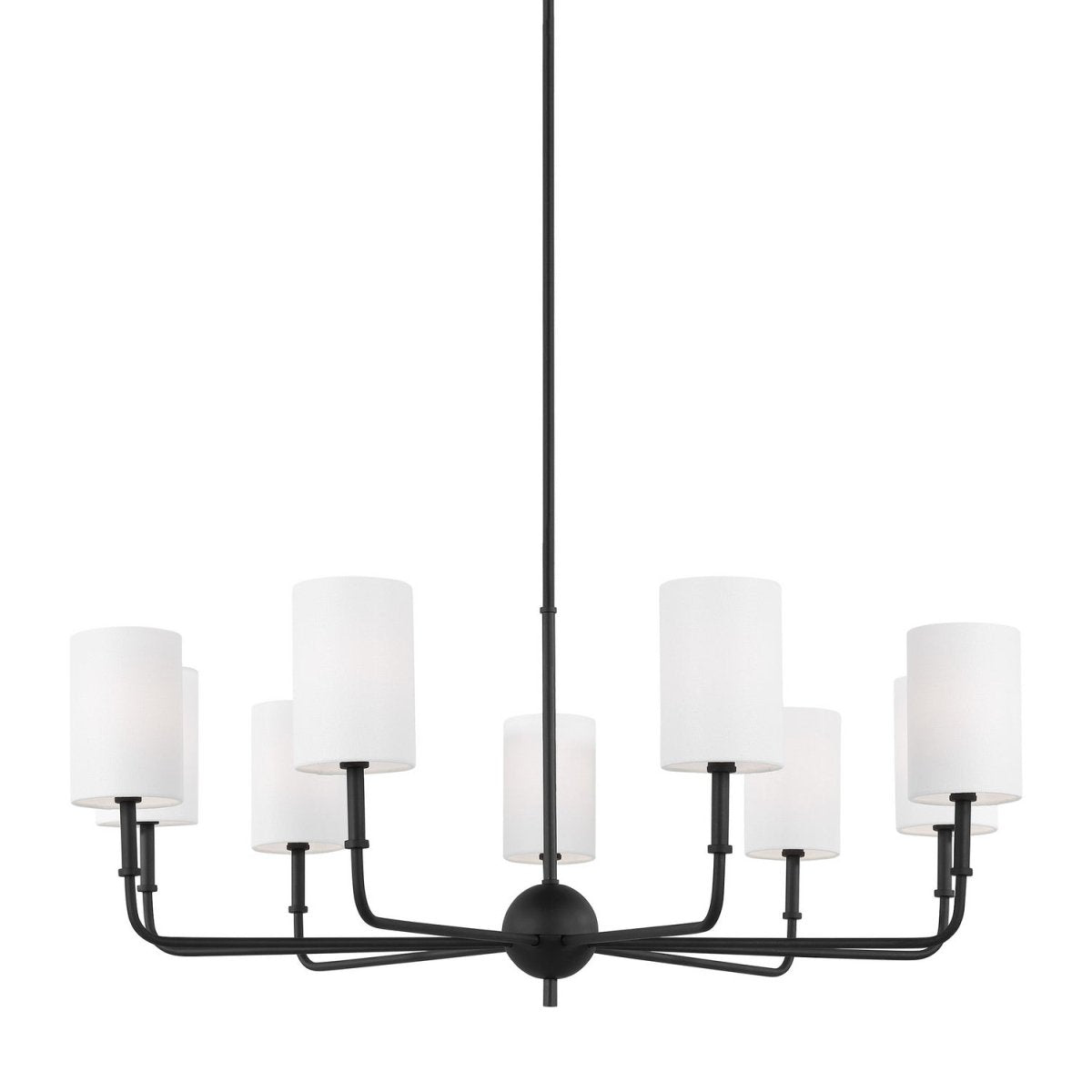 Lustre Foxdale - Nickel brossé 36" by Visual Comfort Studio | Luminaires & cie