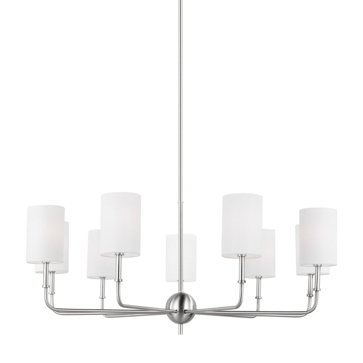 Lustre Foxdale - Nickel brossé 36" by Visual Comfort Studio | Luminaires & cie