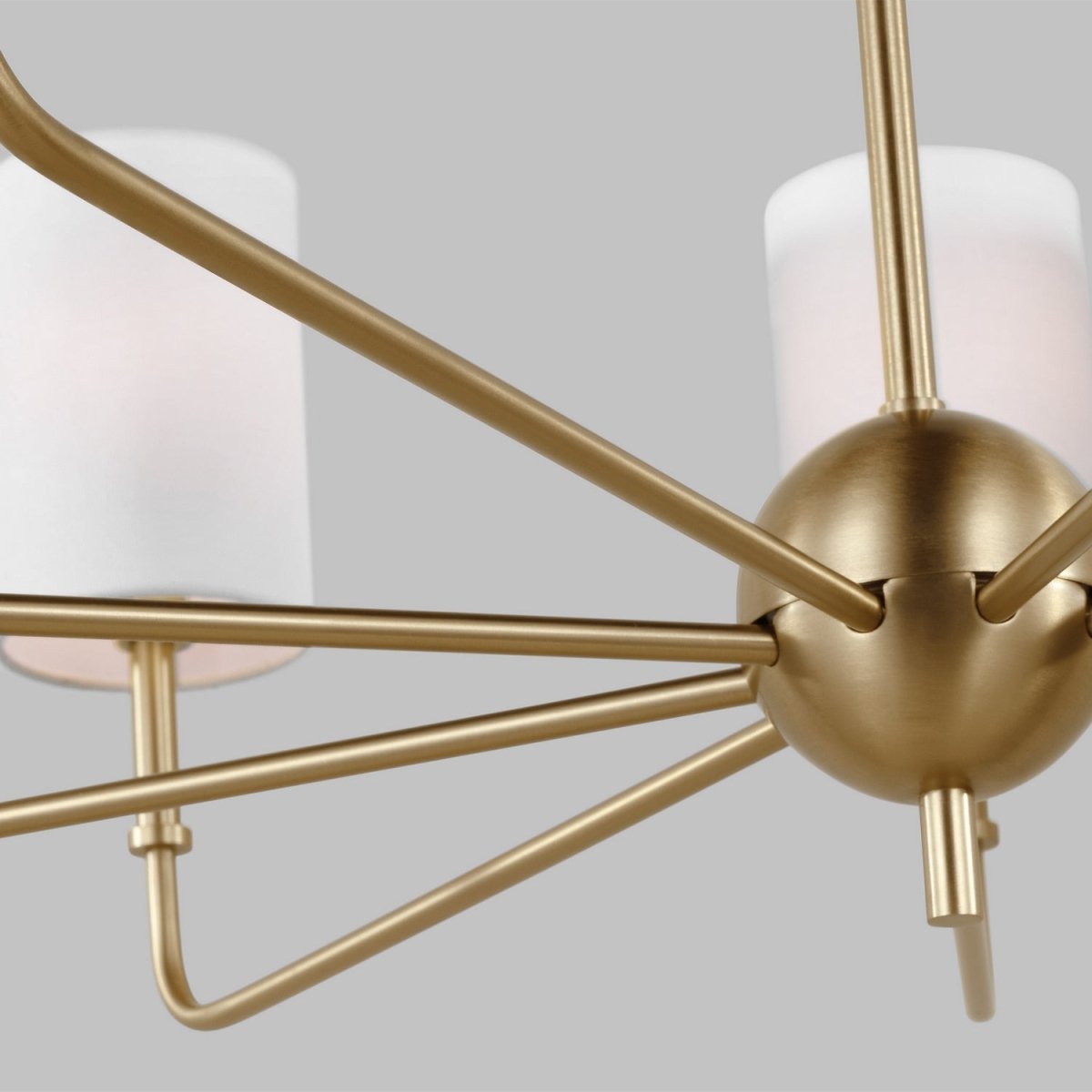 Lustre Foxdale - Nickel brossé 36" by Visual Comfort Studio | Luminaires & cie