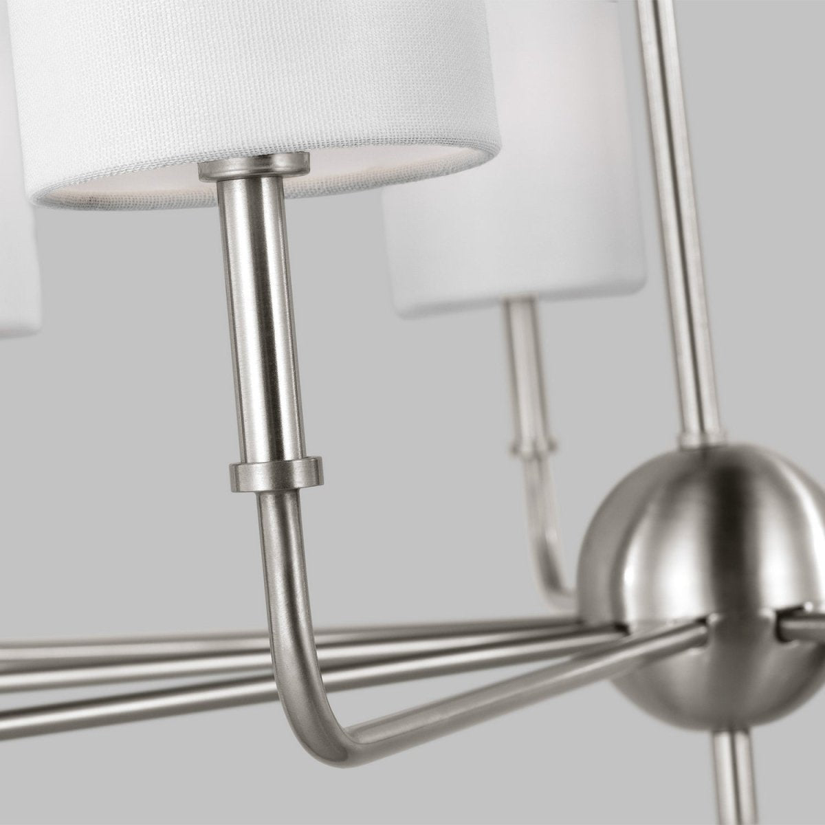 Lustre Foxdale - Nickel brossé 36" by Visual Comfort Studio | Luminaires & cie