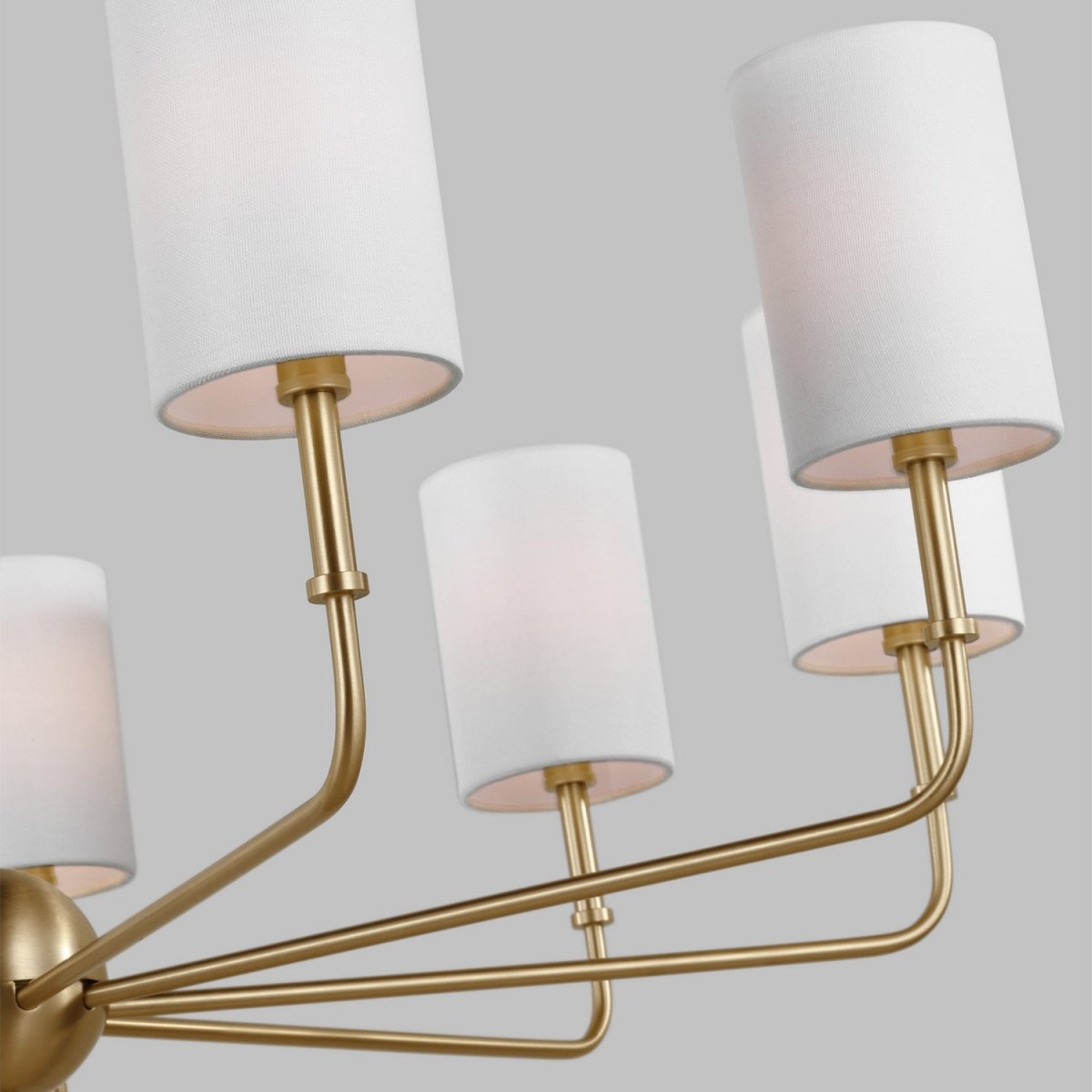 Lustre Foxdale - Nickel brossé 36" by Visual Comfort Studio | Luminaires & cie