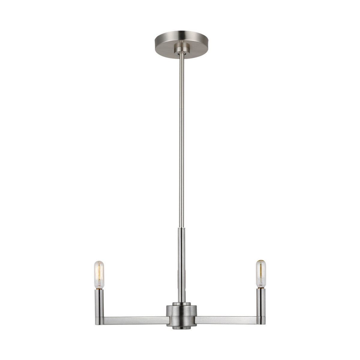 Lustre Fullton - Nickel brossé Non 3 by Visual Comfort Studio | Luminaires & cie
