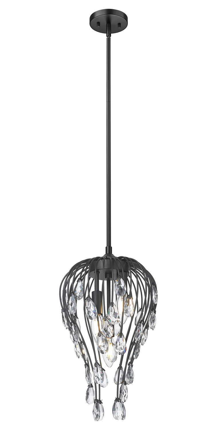 Lustre Gabriella Noir mat – vue 4
