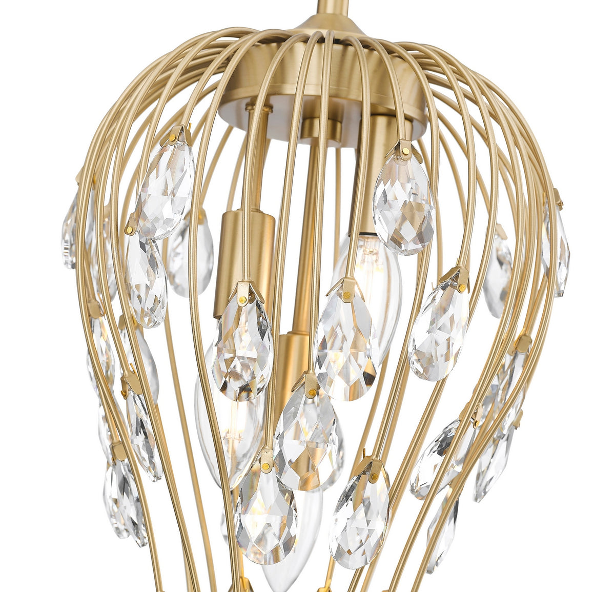 Lustre Gabriella Or moderne – vue 4