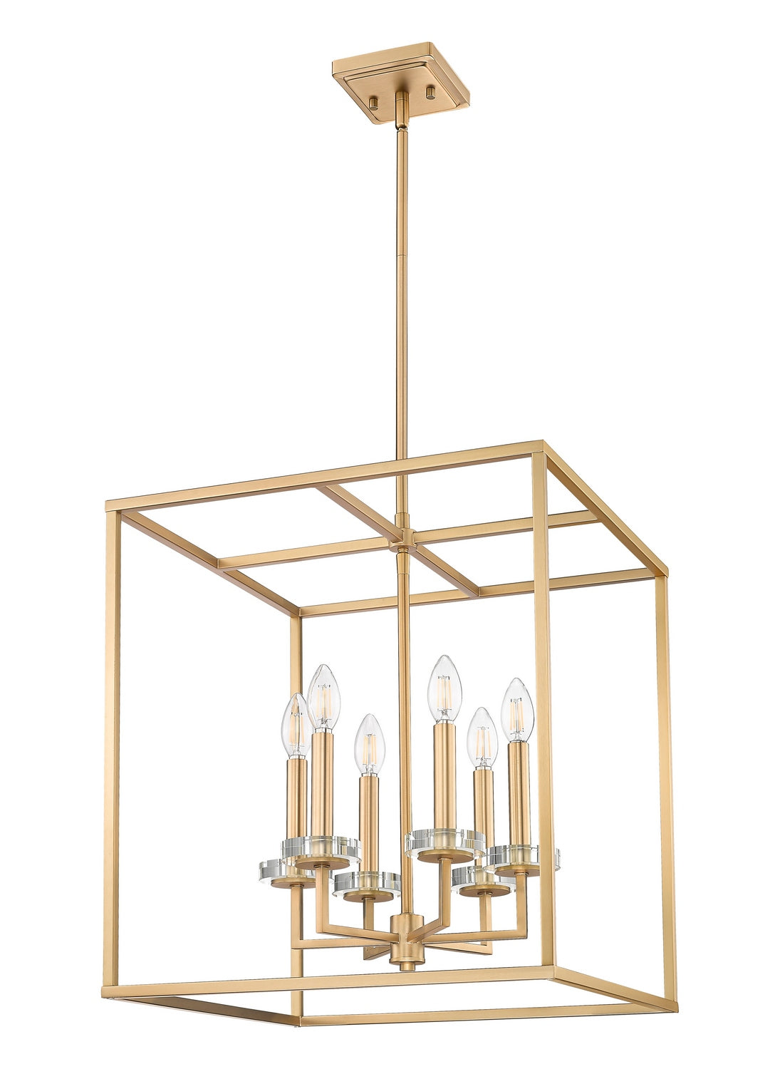 Lustre Gaultier Or moderne, 18", 21 1/2" – vue 2