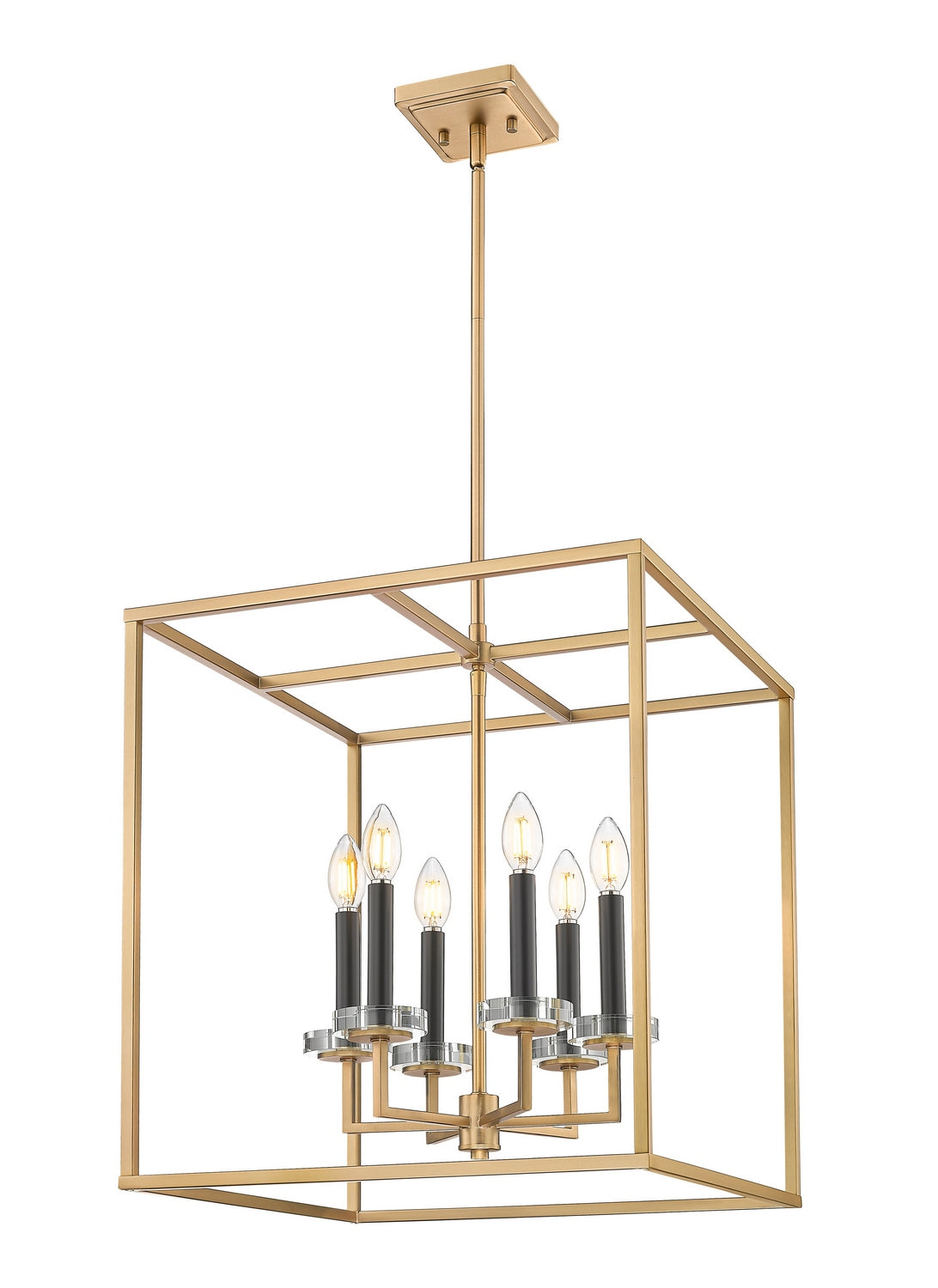Lustre Gaultier Or moderne, 18", 21 1/2" – vue 4