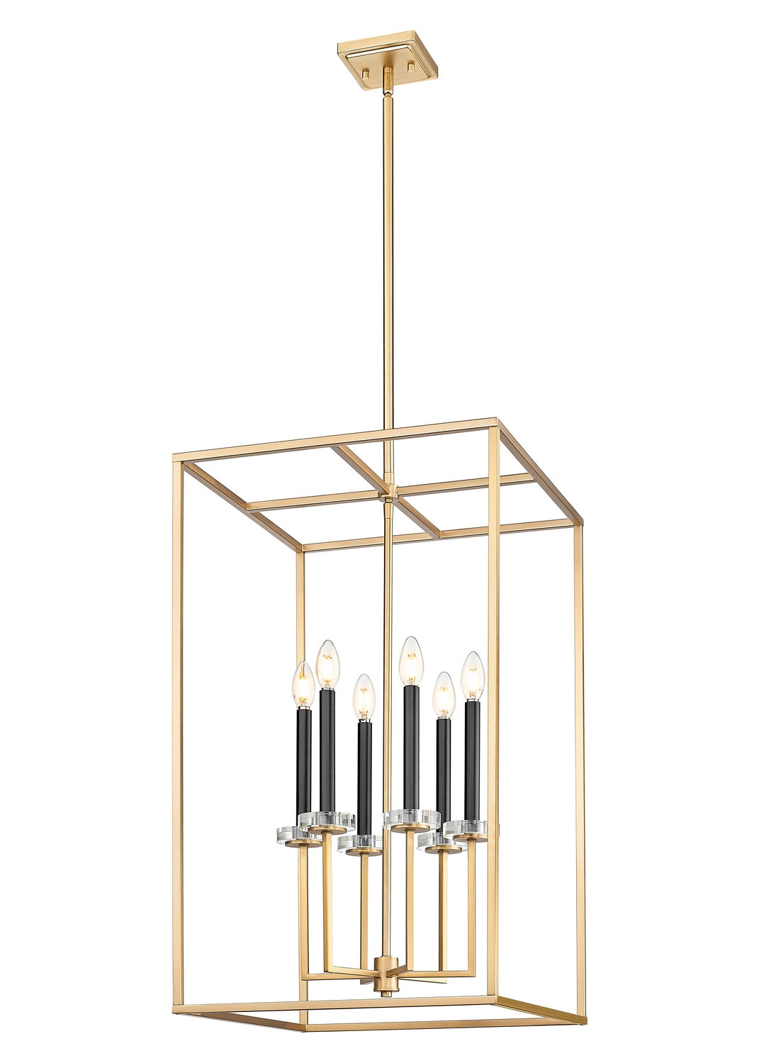 Lustre Gaultier Or moderne, 18", 32 3/4" – vue 5
