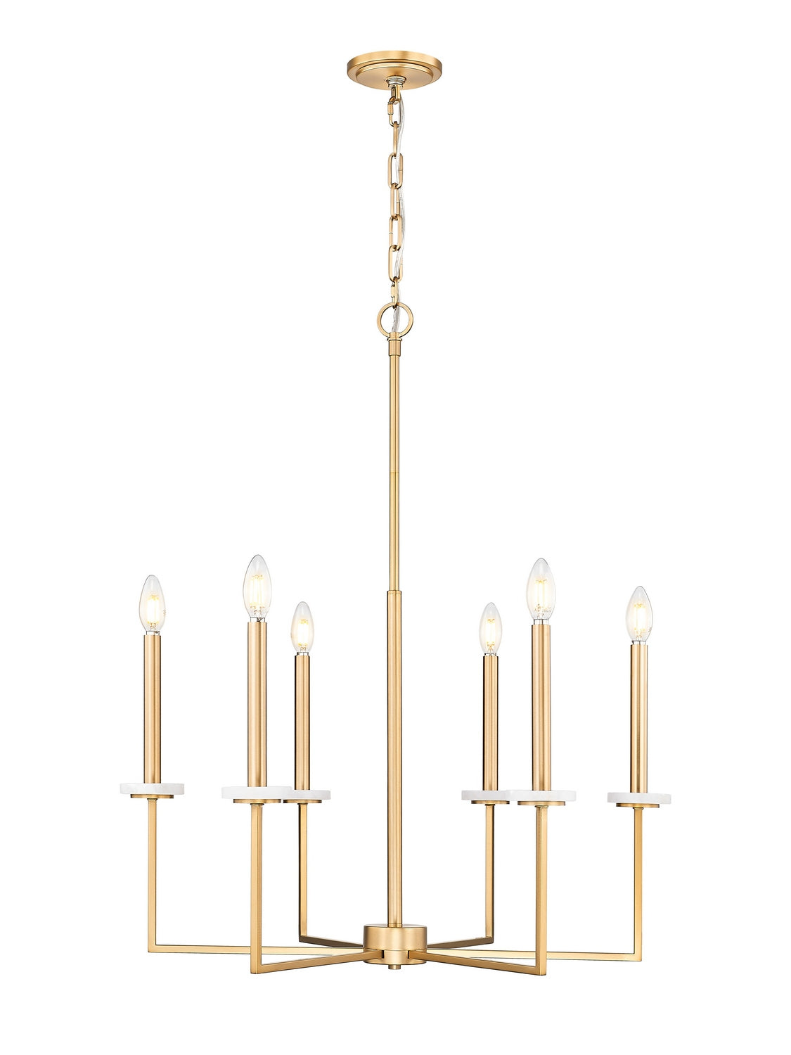 Lustre Gaultier Or moderne, 27 1/4", 33 1/4" – Z-Lite