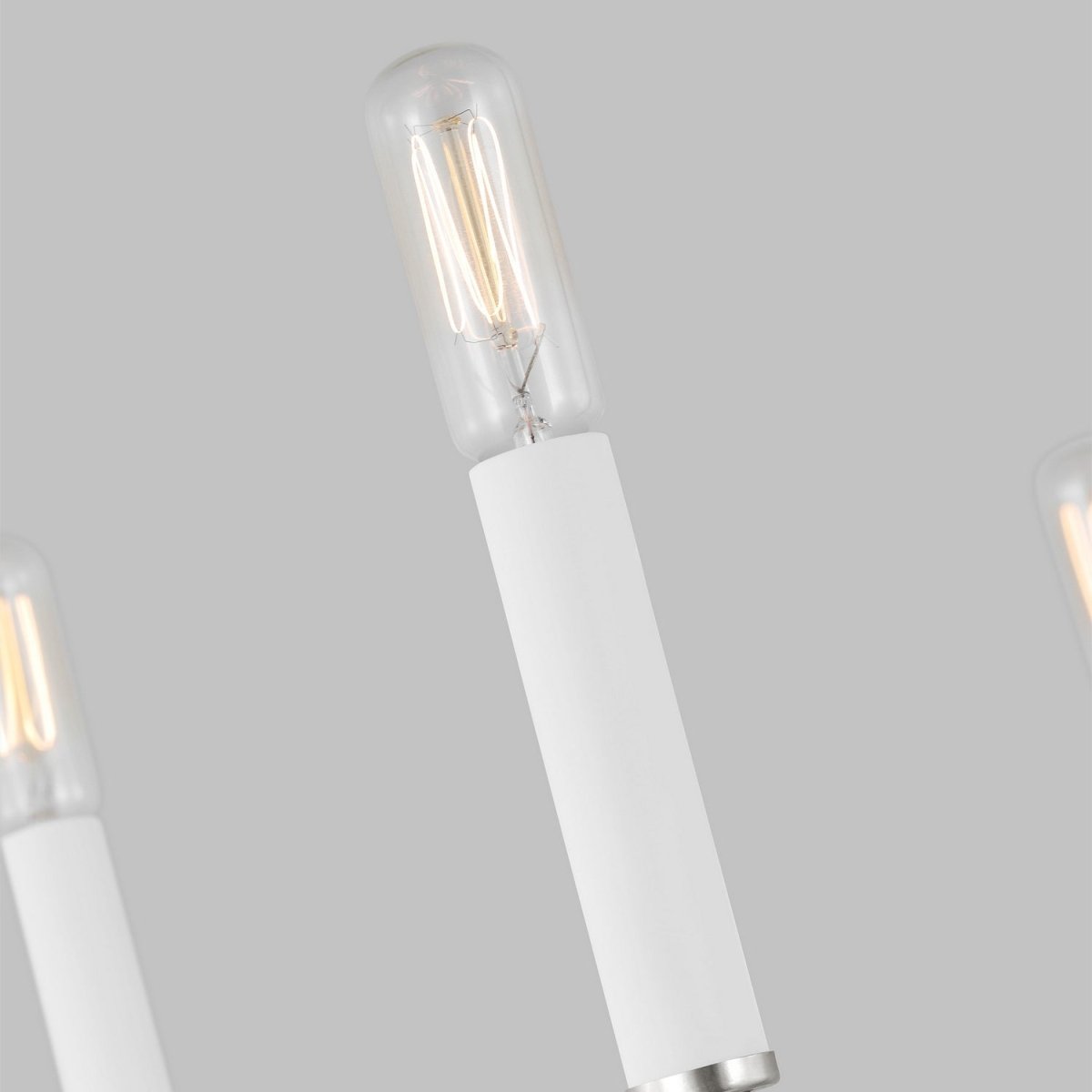 Lustre Greenwich - Nickel brossé 32" by Visual Comfort Studio | Luminaires & cie