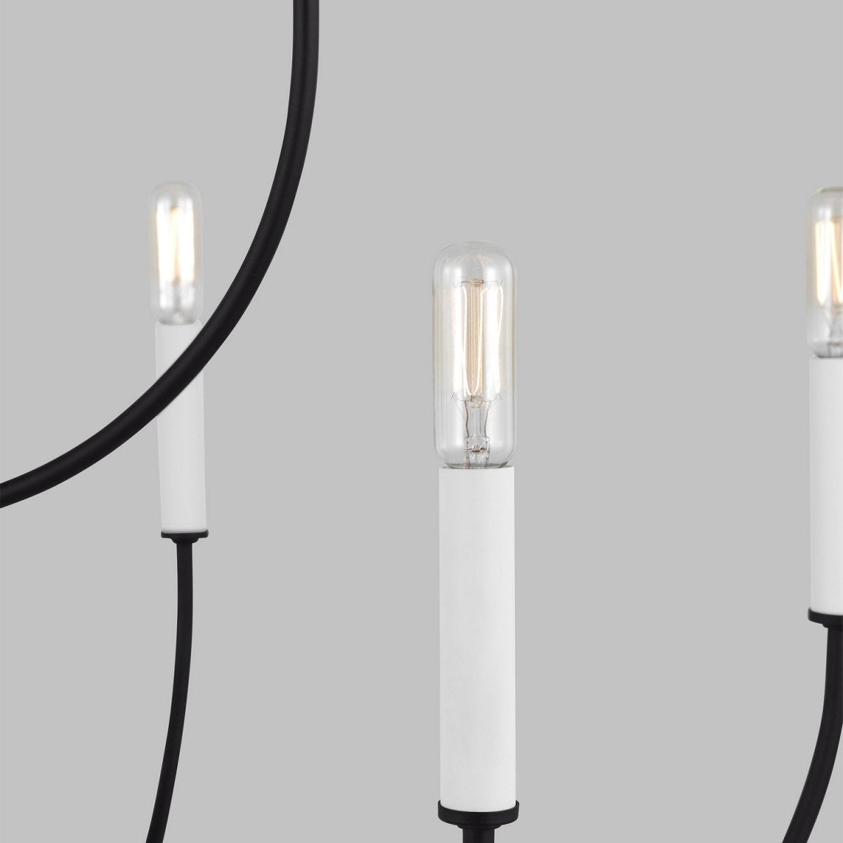 Lustre Greenwich - Nickel brossé 32" by Visual Comfort Studio | Luminaires & cie