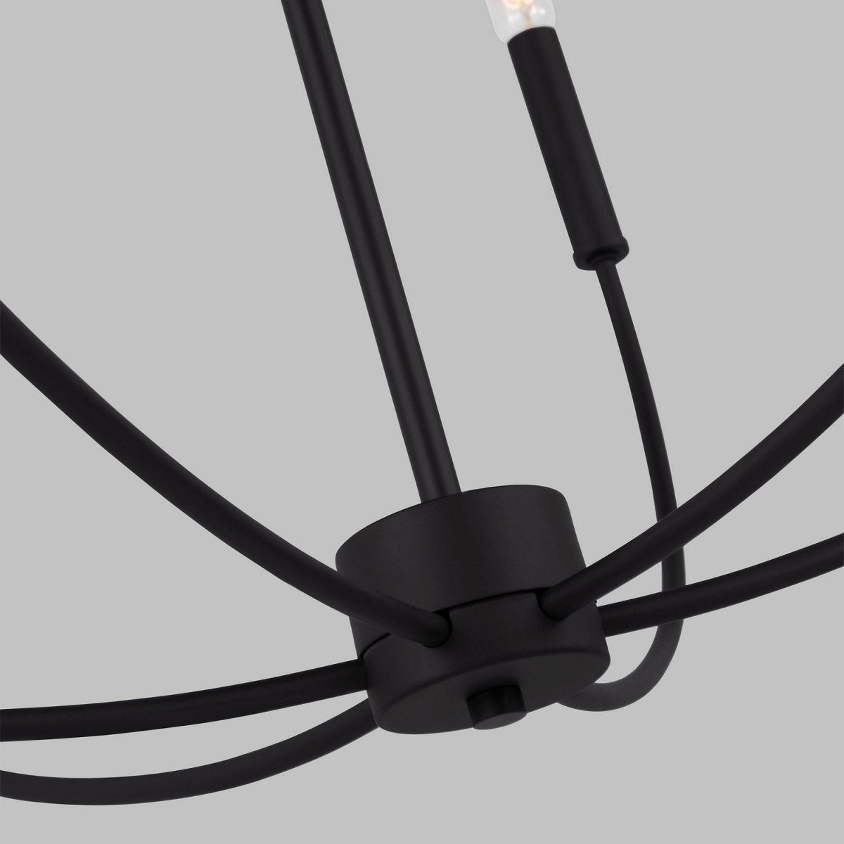 Lustre Greenwich - Nickel brossé 32" by Visual Comfort Studio | Luminaires & cie