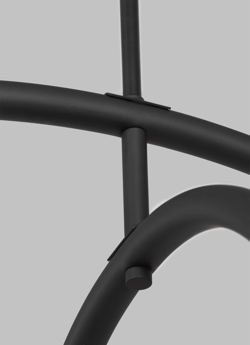 Lustre Hadden - Laiton satiné 36" by Visual Comfort Studio | Luminaires & cie