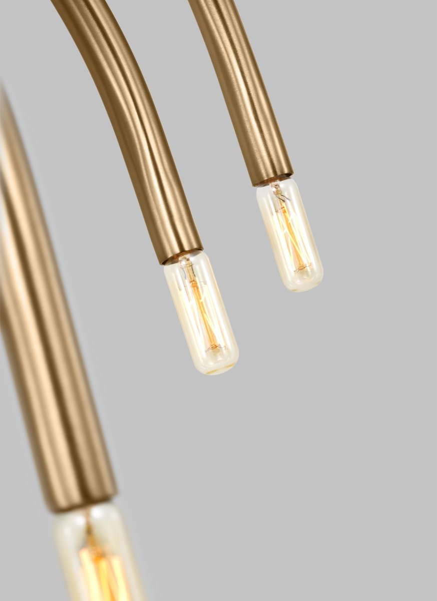 Lustre Hadden - Laiton satiné 36" by Visual Comfort Studio | Luminaires & cie