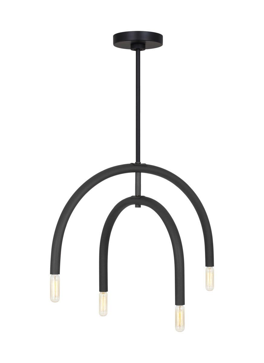 Lustre Hadden - Laiton satiné 36" by Visual Comfort Studio | Luminaires & cie