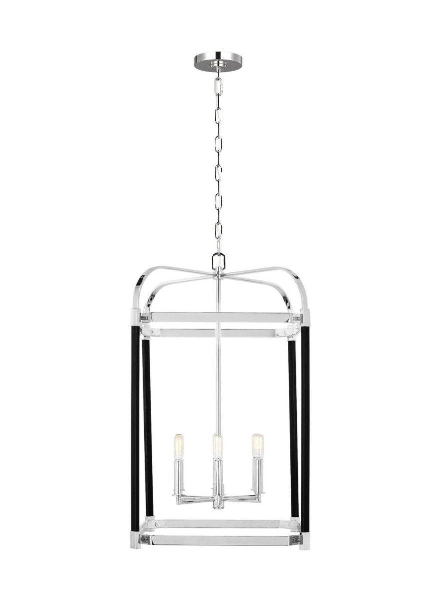 Lustre Hadley - Nickel poli by Visual Comfort Studio | Luminaires & cie