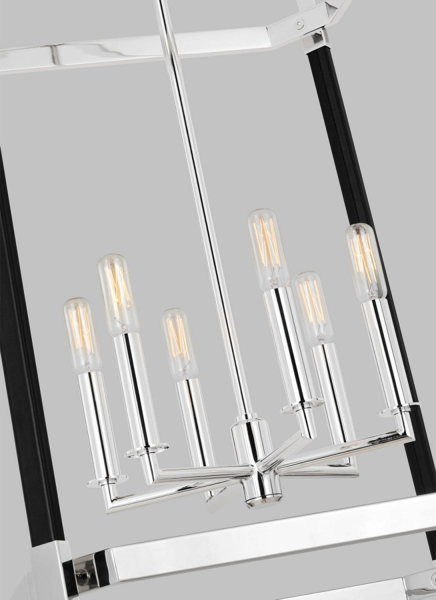 Lustre Hadley - Laiton vieilli dans le temps by Visual Comfort Studio | Luminaires & cie