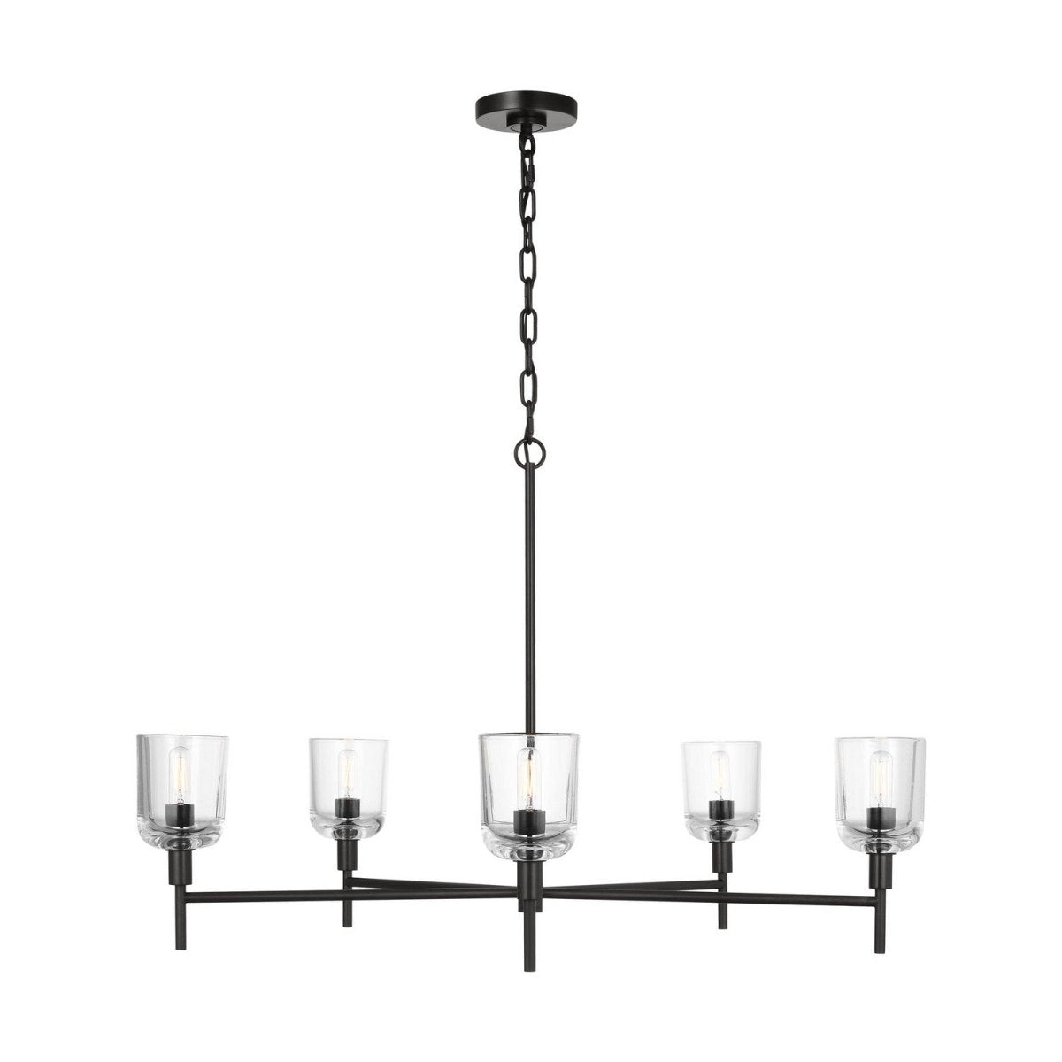 Lustre Hartley - Fer vieilli 36" by Visual Comfort Studio | Luminaires & cie