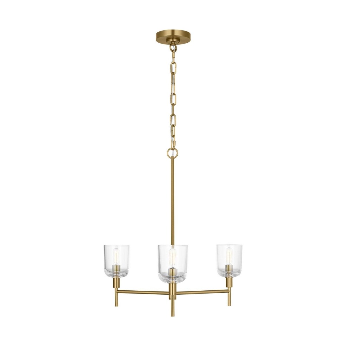 Lustre Hartley - Laiton bruni 24" by Visual Comfort Studio | Luminaires & cie