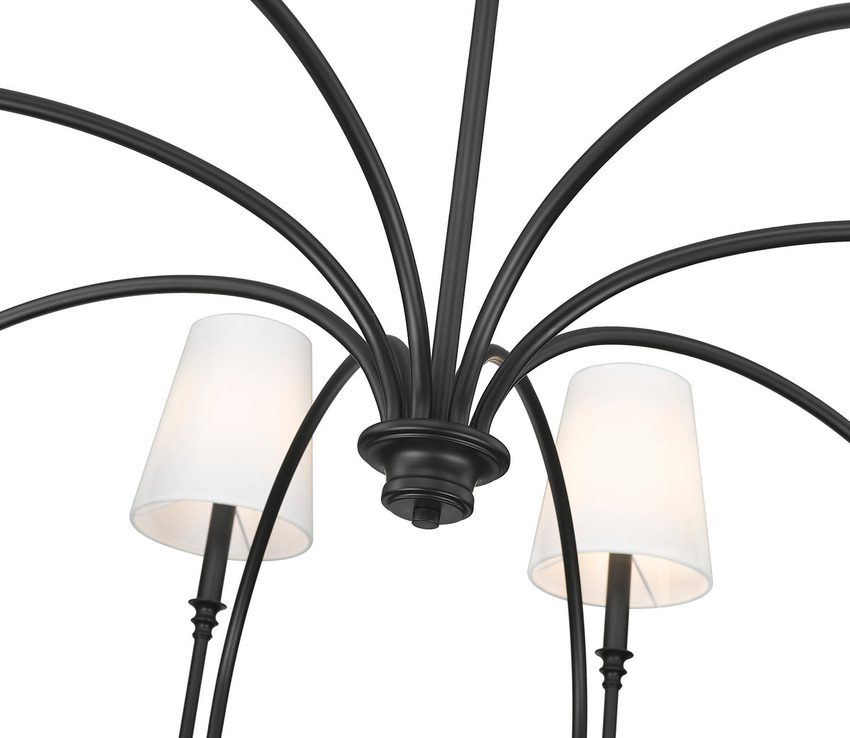 Lustre Jisele Noir mat, 58 3/4" – vue 5