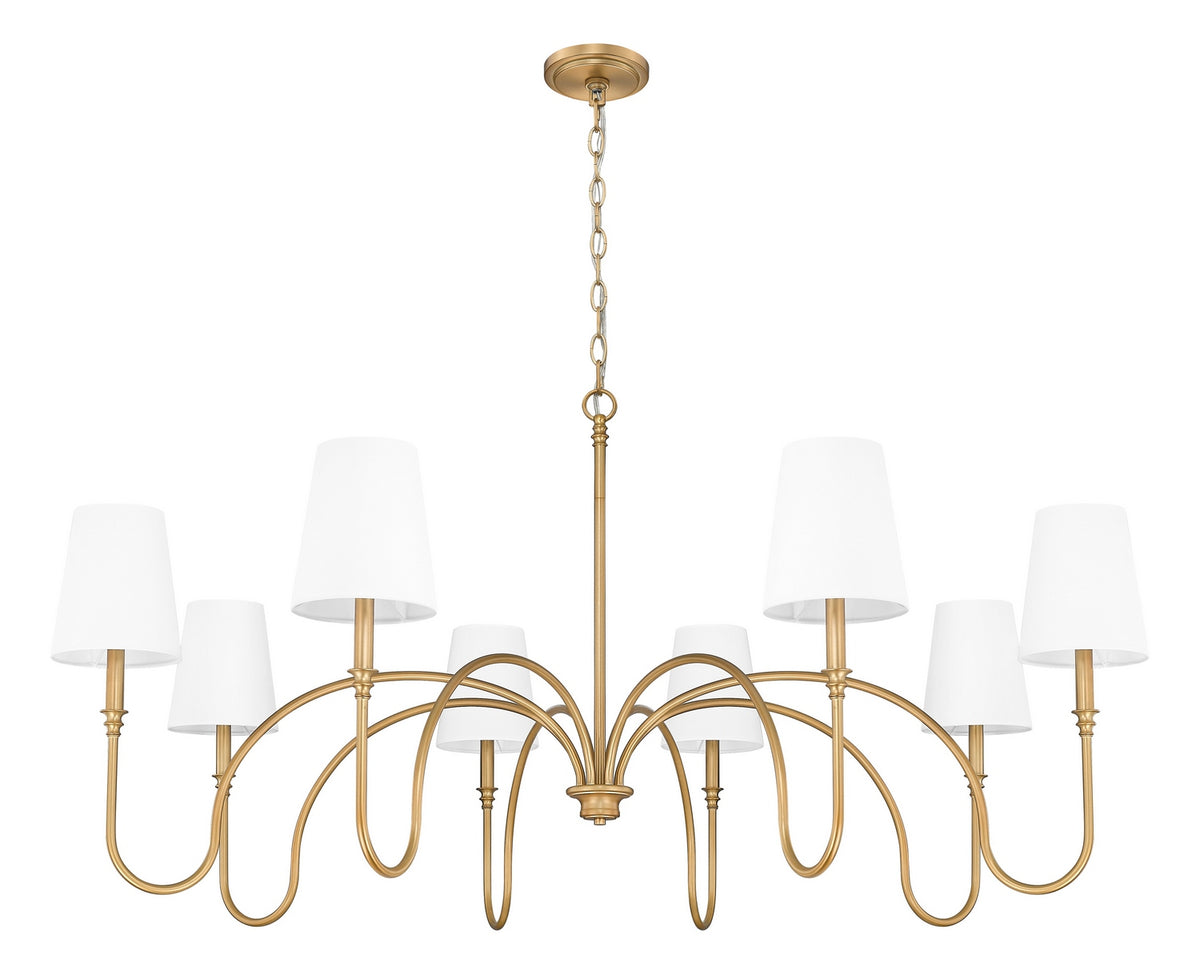 Lustre Jisele Laiton frotté, 58 3/4" – vue 2