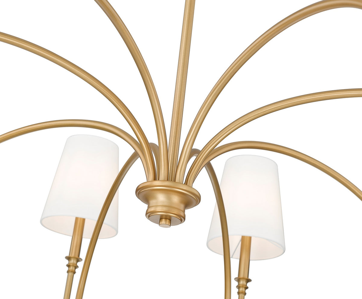 Lustre Jisele Laiton frotté, 58 3/4" – vue 5