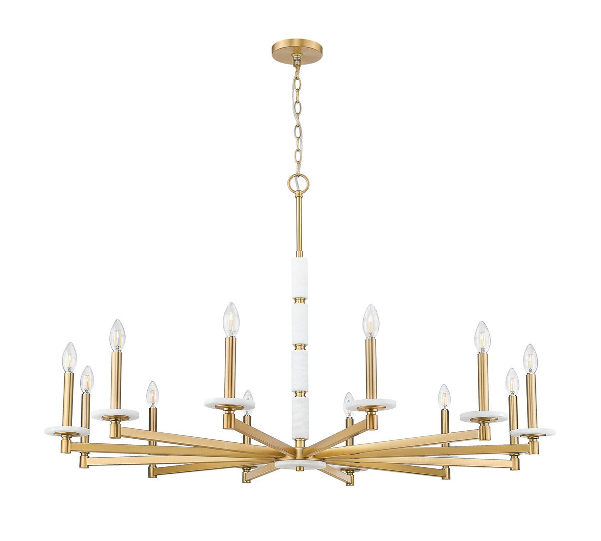 Lustre Kaden Or moderne, 48" – vue 5