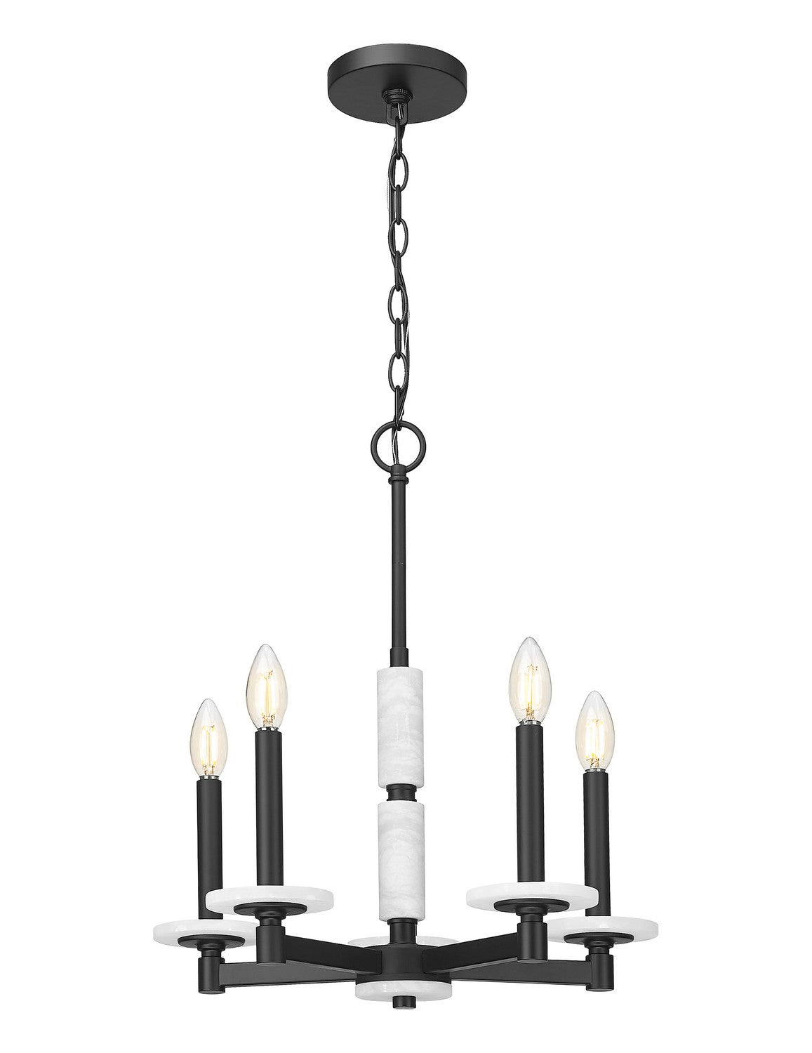 Lustre Kaden Noir mat, 18" – Z-Lite