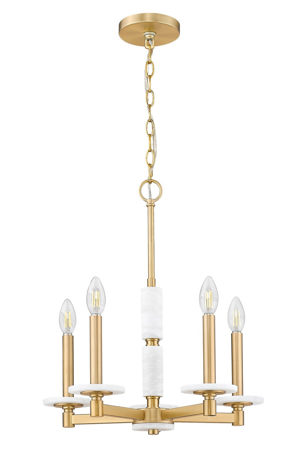 Lustre Kaden Or moderne, 18" – vue 5