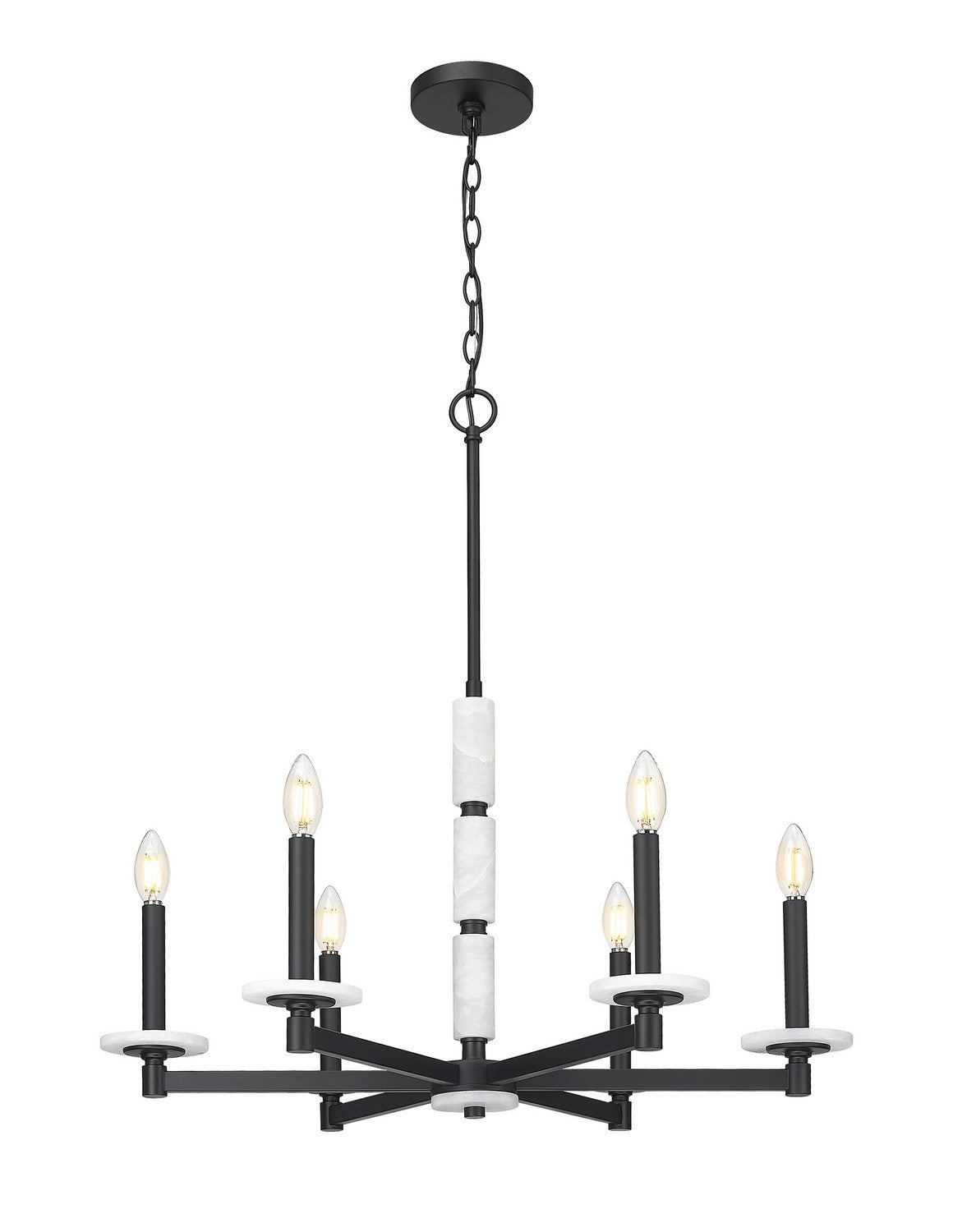 Lustre Kaden Noir mat, 28" – Z-Lite