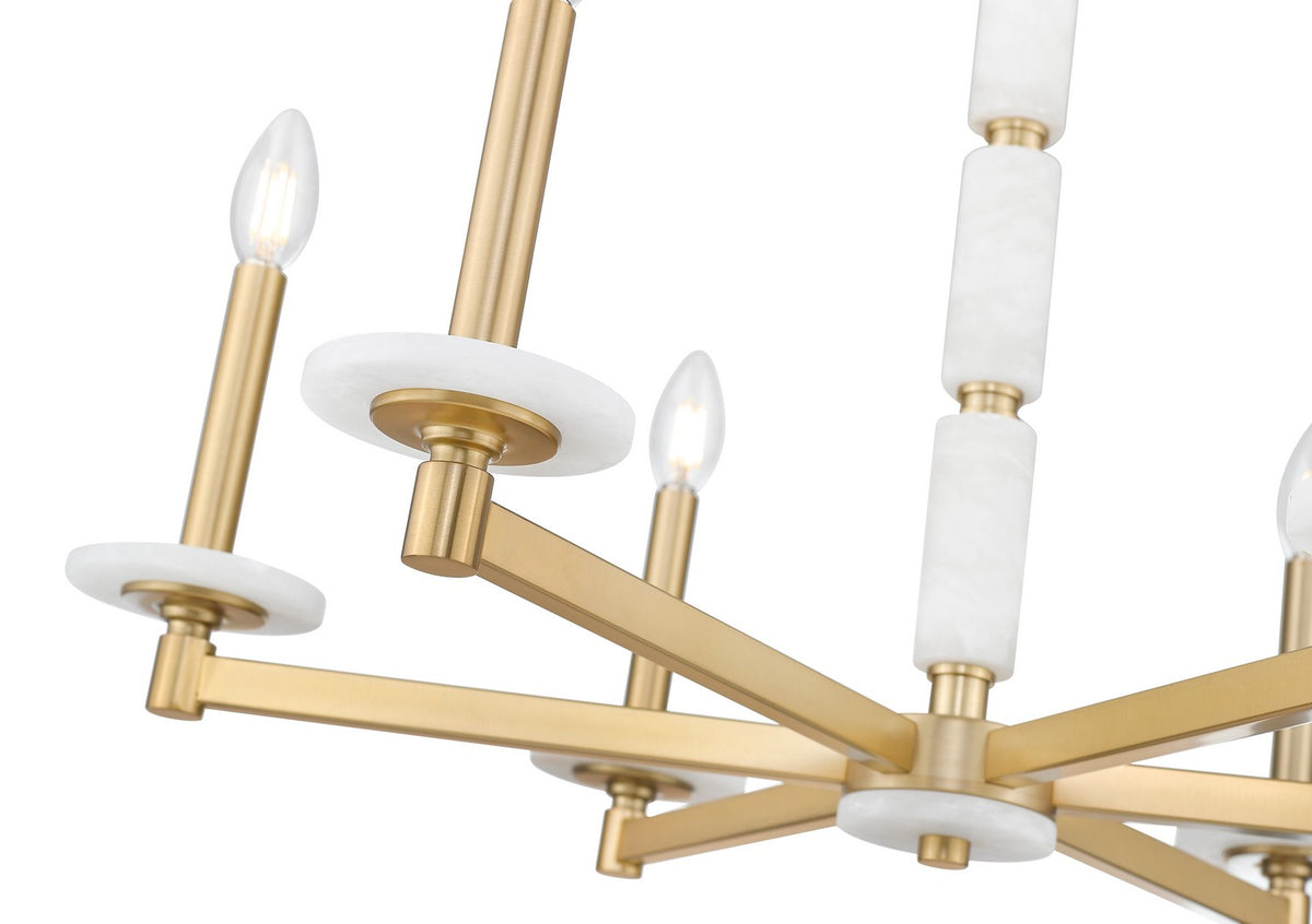 Lustre Kaden Or moderne, 28" – vue 4