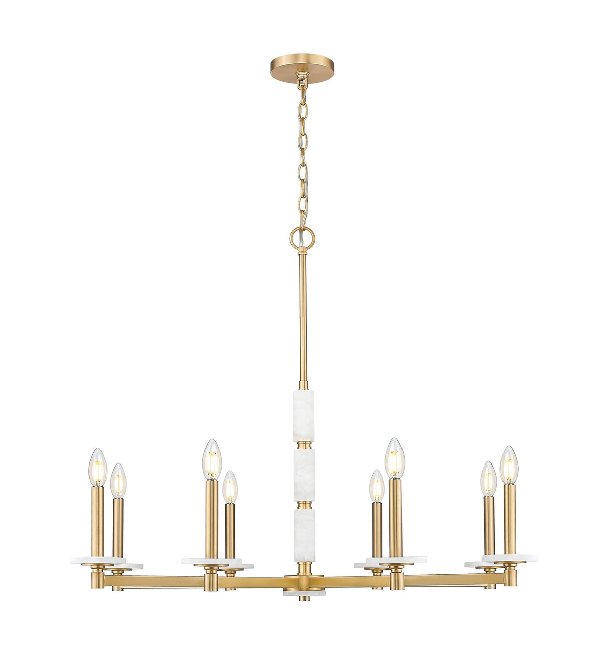 Lustre Kaden Or moderne, 36 1/2" – vue 3