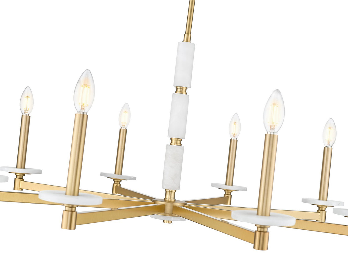 Lustre Kaden Or moderne, 36 1/2" – vue 4
