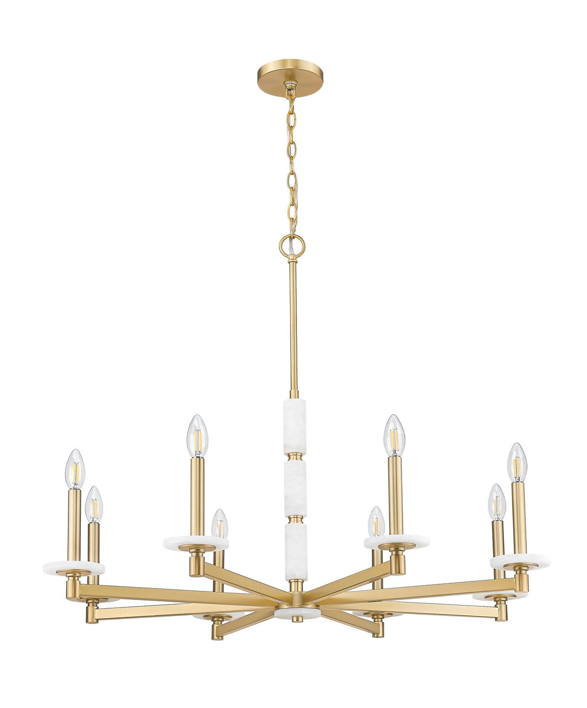 Lustre Kaden Or moderne, 36 1/2" – vue 5