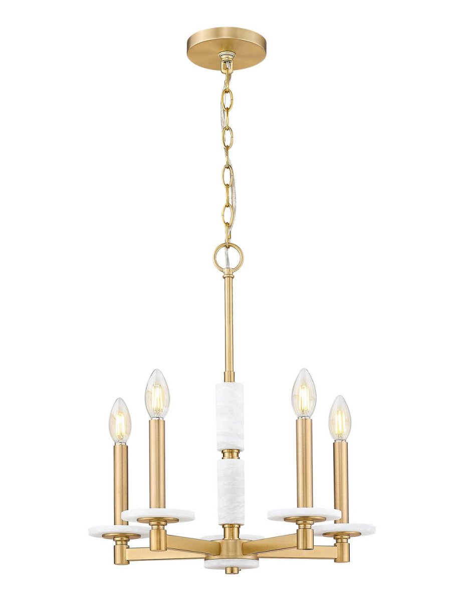 Lustre Kaden - Or moderne 18" by Z-Lite | Luminaires & cie