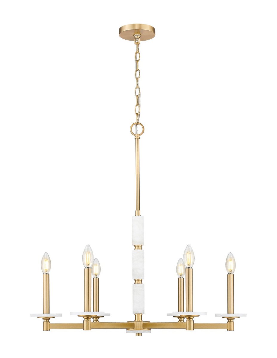 Lustre Kaden - Or moderne 36 1/2" by Z-Lite | Luminaires & cie