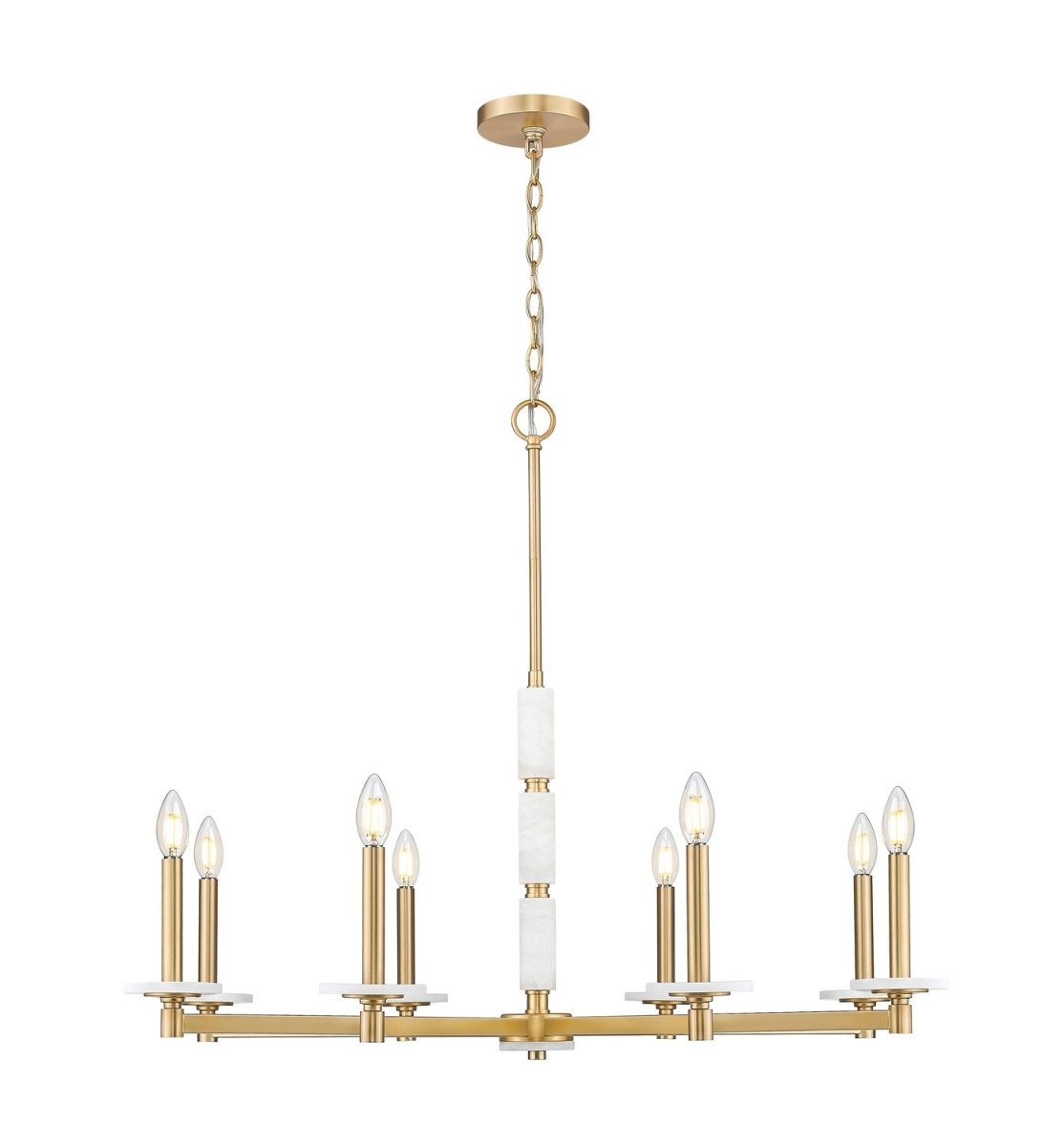Lustre Kaden - Or moderne 36 1/2" by Z-Lite | Luminaires & cie