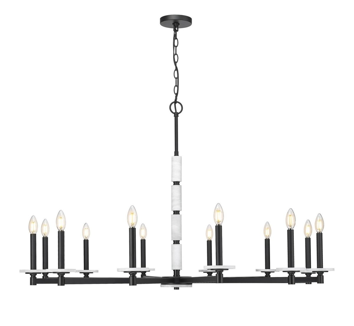 Lustre Kaden - Or moderne 36 1/2" by Z-Lite | Luminaires & cie