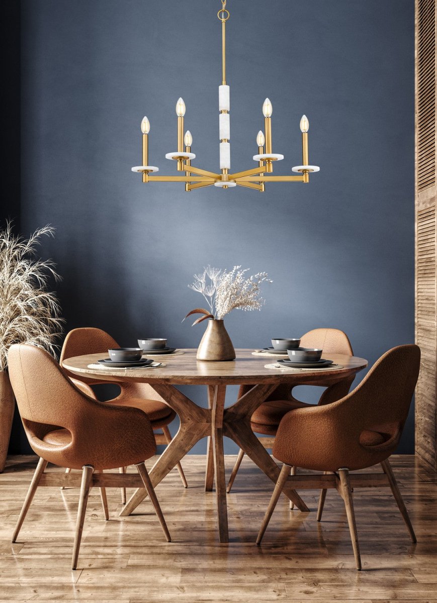 Lustre Kaden - Or moderne 36 1/2" by Z-Lite | Luminaires & cie